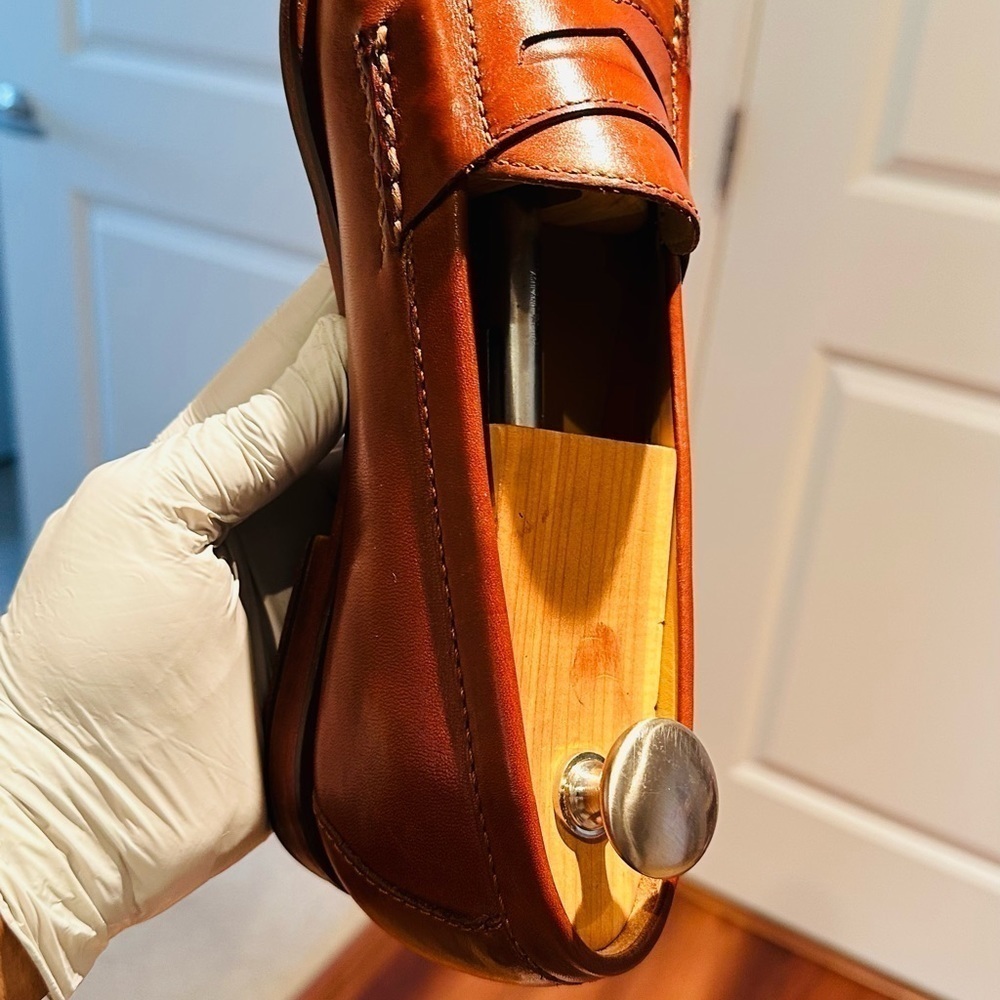 Cole Haan Leather Grand OS Pinch Penny Loafer. - Picture 8 of 14